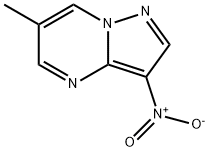 6-甲基-3-硝基吡唑并[1,5-A]嘧啶 结构式