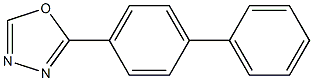 1,3,4-Oxadiazole, 2-[1,1'-biphenyl]-4-yl- 结构式