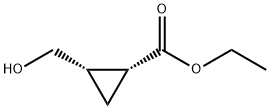 (1S,2R)-ETHYL 2-(HYDROXYMETHYL)CYCLOPROPANECARBOXYLATE 结构式