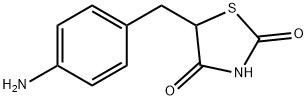 5-(4-amino-benzyl)-thiazolidin-2,4-dione 结构式
