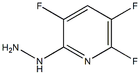 (3,5,6-trifluoropyridin-2-yl)hydrazine 结构式