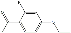 1-(4-乙氧基-2-氟苯基)乙烷-1-酮 结构式