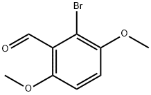 Benzaldehyde, 2-bromo-3,6-dimethoxy- 结构式