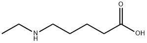 5-(ETHYLAMINO)- PENTANOIC ACID 结构式