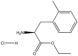 DL-2-甲基苯丙氨酸乙酯盐酸盐 结构式