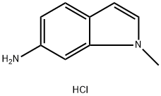 1-METHYL-1H-INDOL-6-AMINE HYDROCHLORIDE 结构式
