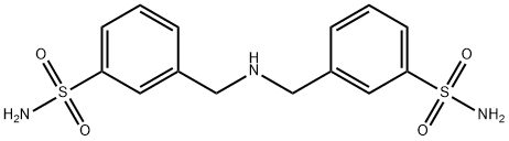 3,3'-(氮烷二基双(甲基))苯磺酰胺 结构式