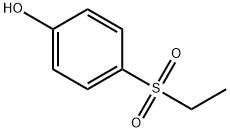 4-(乙磺酰基)苯酚 结构式