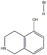 1,2,3,4-tetrahydroisoquinolin-5-ol:hydrobromide 结构式