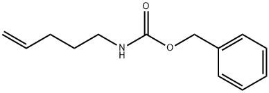 戊-4-烯-1-基氨基甲酸苄酯 结构式