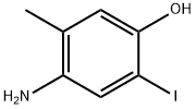 4-Amino-2-iodo-5-methyl-phenol 结构式