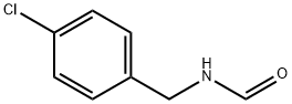 N-(4-氯苄基)甲酰胺 结构式