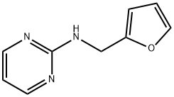 Furan-2-ylmethyl-pyrimidin-2-yl-amine 结构式