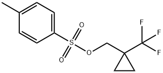 (1-(三氟甲基)环丙基)甲基 4-甲基苯磺酸负离子 结构式