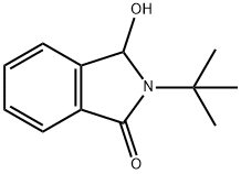 2-叔丁基-3-羟基-3H-异吲哚-1-酮 结构式