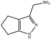 (1,4,5,6-四氢环戊二烯[C]吡唑-3-基)甲胺 结构式