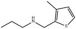 [(3-methylthiophen-2-yl)methyl](propyl)amine 结构式