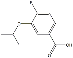 4-氟-3-异丙氧基苯甲酸 结构式