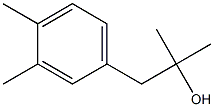 1-(3,4-dimethylphenyl)-2-methylpropan-2-ol 结构式