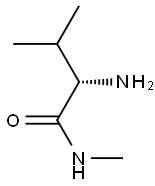 (2S)-2-amino-N,3-dimethylbutanamide 结构式