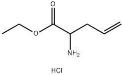 RS-烯丙基甘氨酸乙酯盐酸盐 结构式