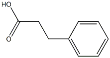 Benzenepropanoic acid 结构式