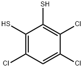 3,4,6-三氯苯-1,2-硫醇 结构式