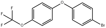 1-溴-4-(4-(三氟甲氧基)苯氧基)苯 结构式
