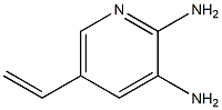 5-ethenylpyridine-2,3-diamine 结构式