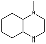 1-Methyl-decahydro-quinoxaline 结构式