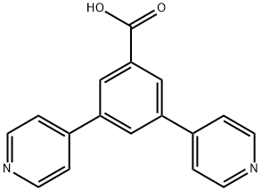 3,5-di(pyridine-4-yl)benzoic acid 结构式