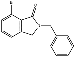 2-benzyl-7-bromo-3H-isoindol-1-one 结构式