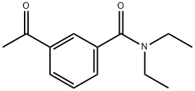 3-Acetyl-N,N-diethyl-benzamide 结构式