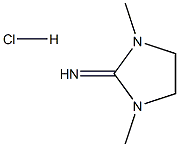 1,3-二甲基咪唑烷-2-亚胺盐酸盐 结构式