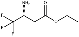 R-3-氨基-4,4,4-三氟丁酸乙酯 结构式