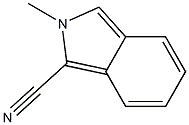 2H-Isoindole-1-carbonitrile, 2-methyl- 结构式