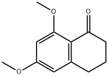1(2H)-Naphthalenone, 3,4-dihydro-6,8-dimethoxy- 结构式