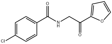 N-(4-chlorobenzoyl)-(furan-2-ylcarbonyl)methylamine 结构式