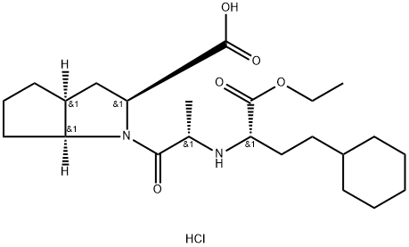 Cyclohexyl Ramipril Hydrochloride 结构式