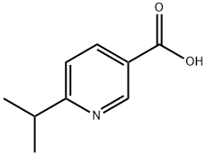 6-异丙基烟酸 结构式