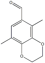 1,4-Benzodioxin-6-carboxaldehyde, 2,3-dihydro-5,8-dimethyl- 结构式