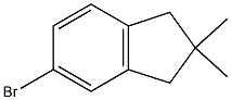 5-溴-2,2-二甲基-2,3-二氢-1H-茚 结构式