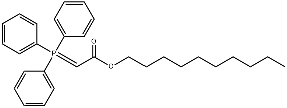 Acetic acid, (triphenylphosphoranylidene)-, decyl ester 结构式