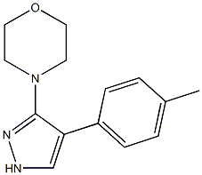 Morpholine, 4-[4-(4-methylphenyl)-1H-pyrazol-3-yl]-