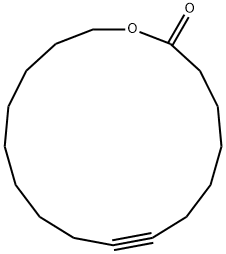 Oxacycloheptadec-8-yn-2-one 结构式