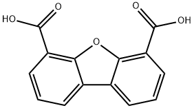 二苯并[B,D]呋喃-4,6-二羧酸 结构式