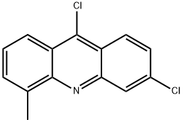 Acridine, 3,9-dichloro-5-methyl- 结构式