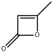 2H-Oxet-2-one, 4-methyl- 结构式