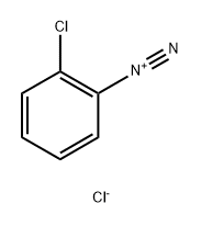 Benzenediazonium, 2-chloro-, chloride 结构式