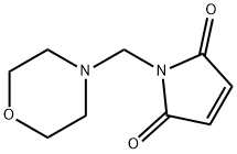1-(morpholin-4-ylmethyl)pyrrole-2,5-dione 结构式